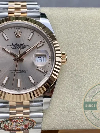 Superclone Rolex Datejust 126331 41mm Rose Gold Dial - Premium Super Clone Watch