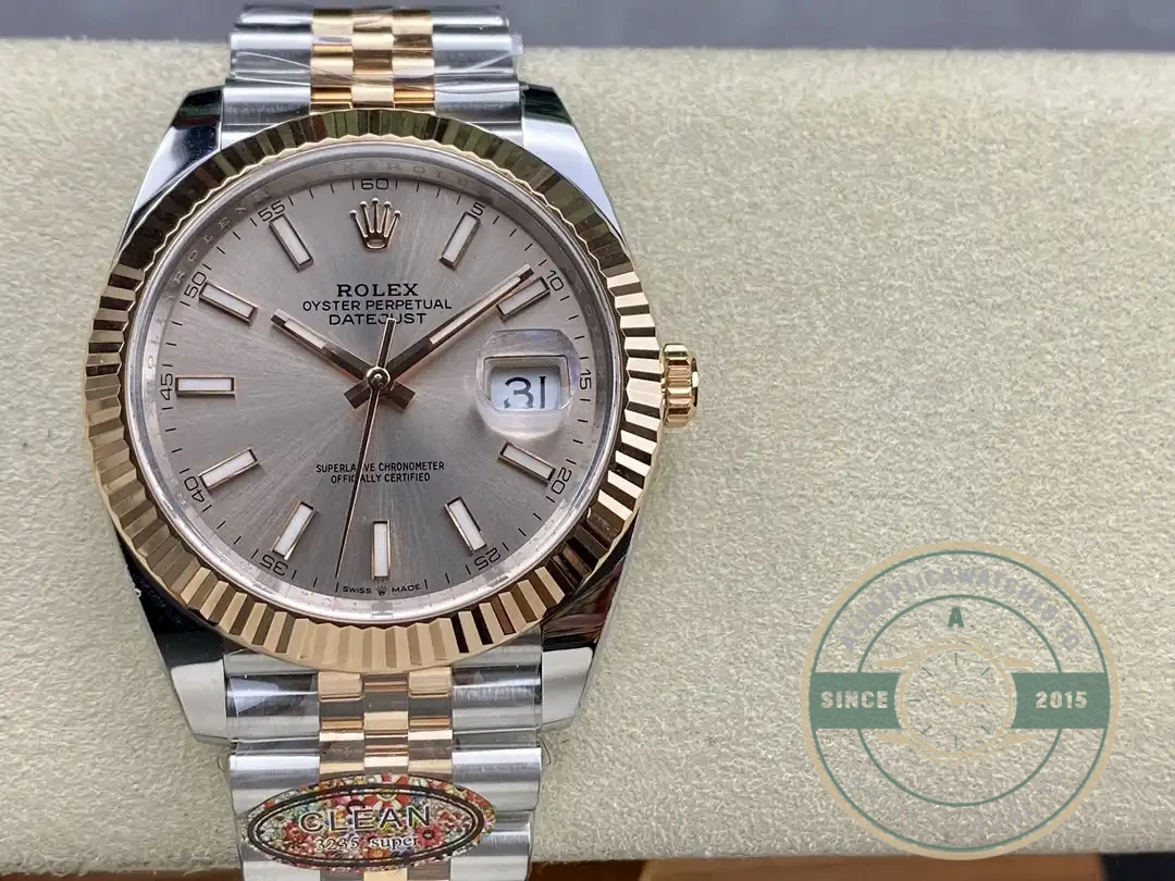 Superclone Rolex Datejust 126331 41mm Rose Gold Dial - Premium Super Clone Watch