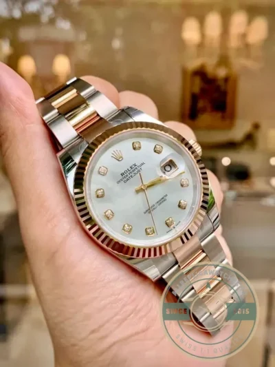 Superclone Rolex Datejust 126333 41mm Oyster bracelet - Best Quality Replica Watch