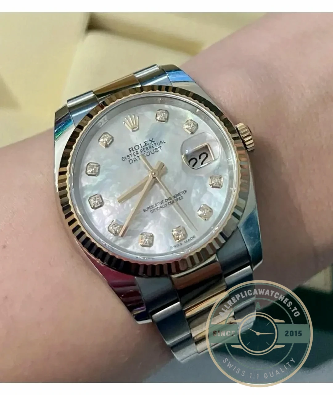 Superclone Rolex Datejust 126333 41mm Oyster bracelet - Swiss Movement Replica Watch