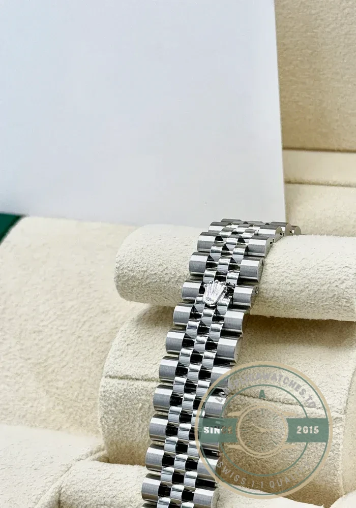 Superclone Rolex Datejust 278384RBR 31mm Pink Dial set with diamonds - Luxury Replica Watch