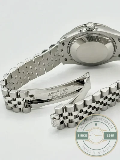 Superclone Rolex Datejust 278384RBR 31mm Pink Dial set with diamonds - Luxury Replica Watch