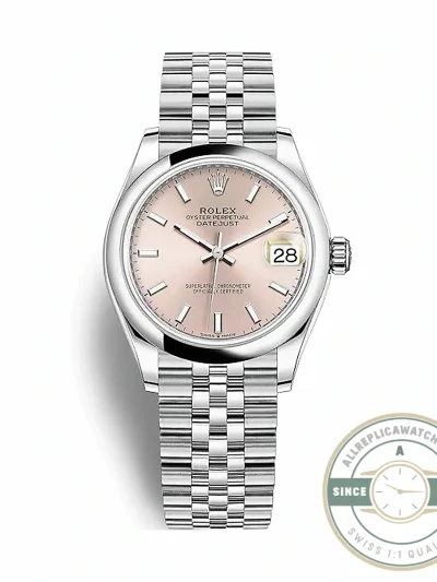 Superclone Rolex Datejust 31mm Pink Dial 278240 - Affordable Super Clone Watch