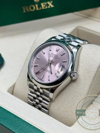 Superclone Rolex Datejust 31mm Pink Dial 278240 - Luxury Replica Watch