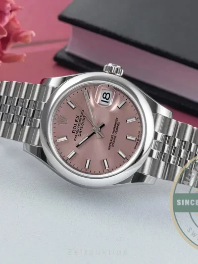 Superclone Rolex Datejust 31mm Pink Dial 278240 - Affordable Luxury Replica Timepiece