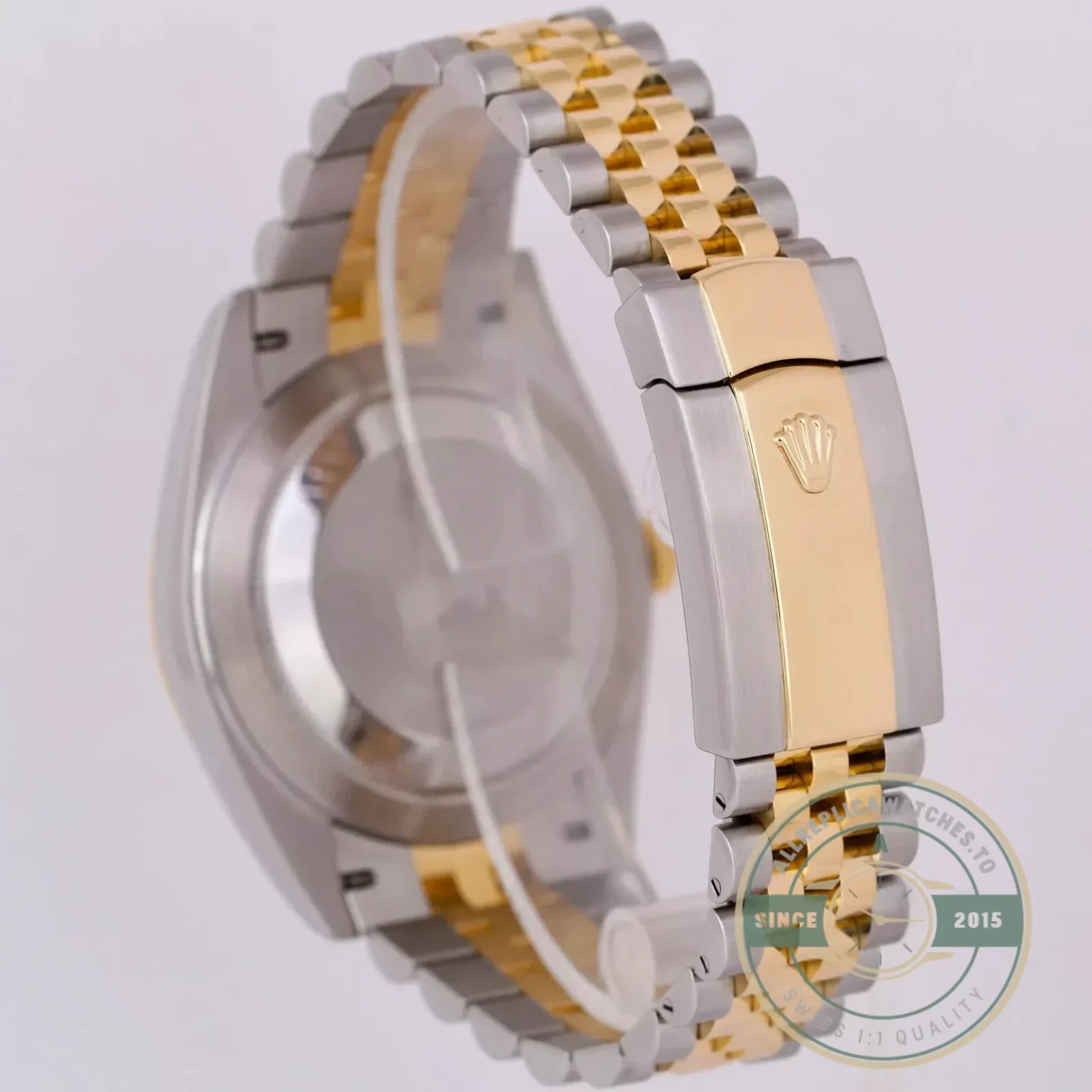 Superclone Rolex Datejust 41mm Rhodium Dial 126333 "Wimbledon" Flutted / Jubilee - High-Grade Replica Watch