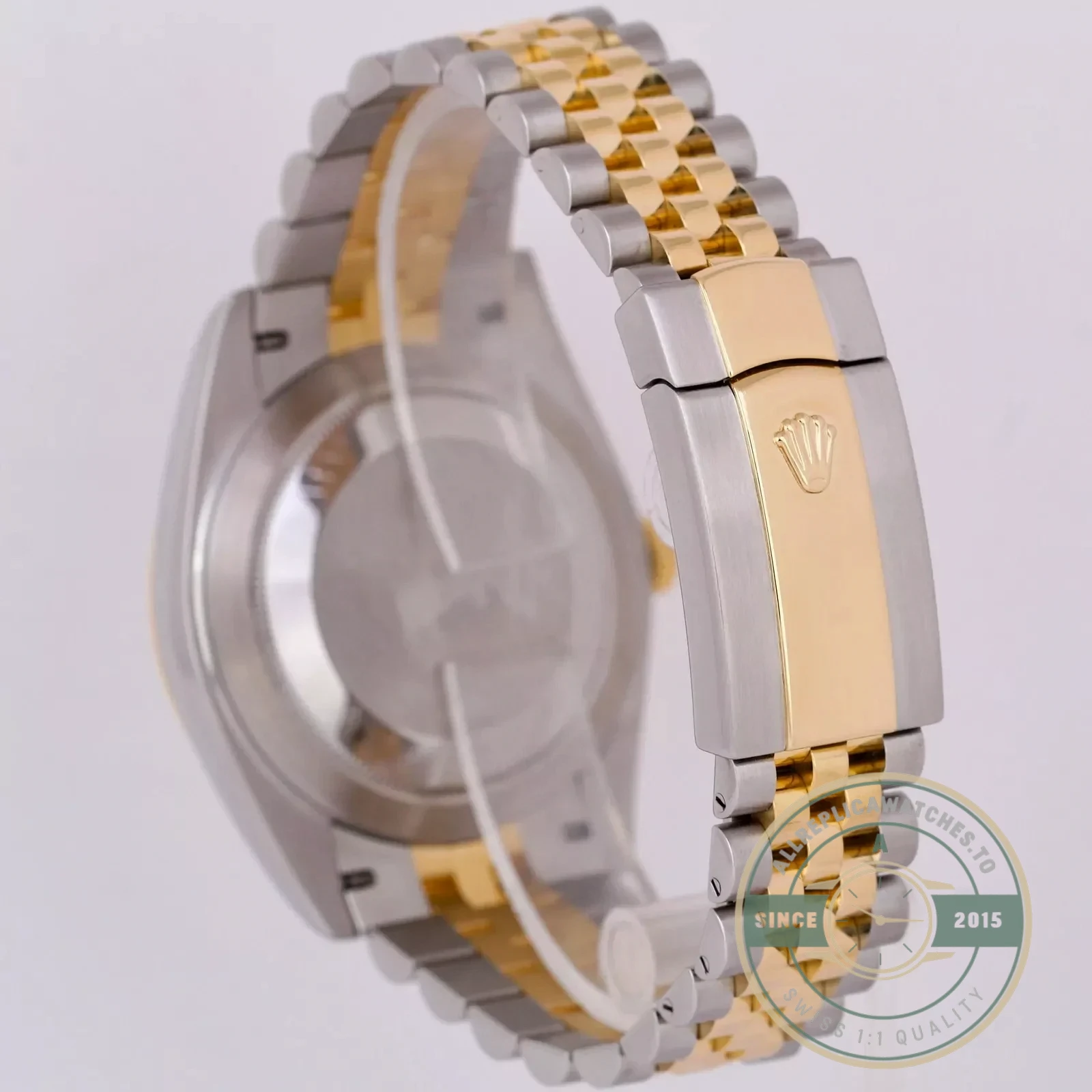 Superclone Rolex Datejust 41mm Rhodium Dial 126333 "Wimbledon" Flutted / Jubilee - High-Grade Replica Watch