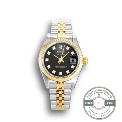 Superclone Rolex Datejust 69173 26mm Black Dial - Luxury Replica Watch