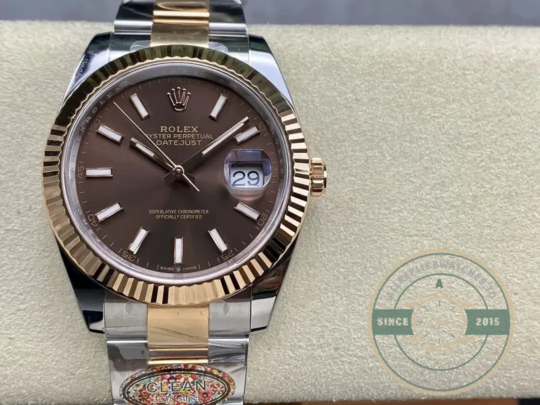 Superclone Rolex Datejust m126331 41mm Chocolate Dial - Budget Luxury Replica Watch