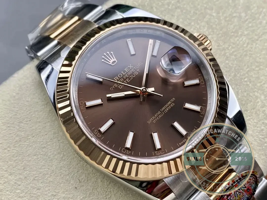 Superclone Rolex Datejust m126331 41mm Chocolate Dial - Affordable Luxury Replica Timepiece