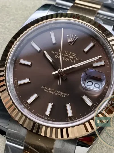 Superclone Rolex Datejust m126331 41mm Chocolate Dial - Affordable Super Clone Watch