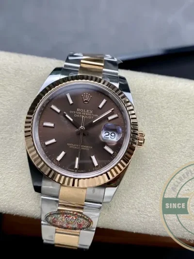 Superclone Rolex Datejust m126331 41mm Chocolate Dial - Budget Luxury Replica Watch