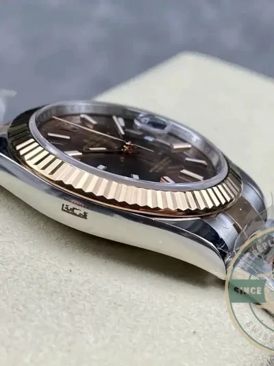 Superclone Rolex Datejust m126331 41mm Chocolate Dial - Budget Luxury Replica Watch