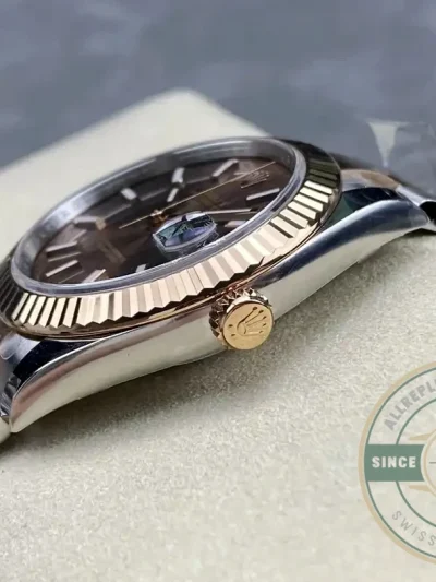 Superclone Rolex Datejust m126331 41mm Chocolate Dial - High-Grade Replica Watch