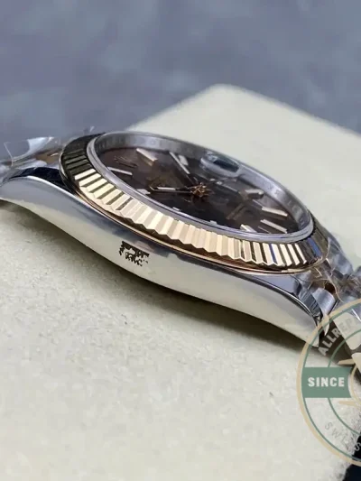 Superclone Rolex Datejust m126331 41mm Chocolate Dial Jubilee Bracelet - Affordable Super Clone Watch