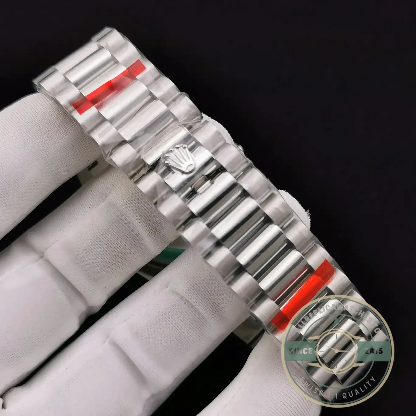 Superclone Rolex Day-Date 128238 36mm Black Dial - 1:1 Swiss Replica Watch