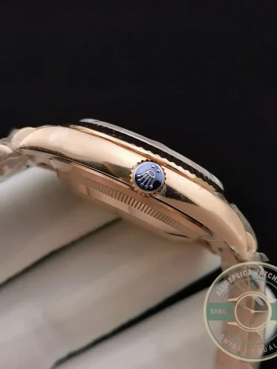 Superclone Rolex Day-Date 128238 36mm Rose Gold Dial - High-Grade Replica Watch