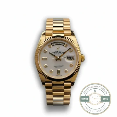 Superclone Rolex Day-Date 228239 36mm Mother of Pearl Dial - Affordable Luxury Replica Timepiece