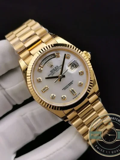 Superclone Rolex Day-Date 228239 36mm Mother of Pearl Dial - Affordable Super Clone Watch