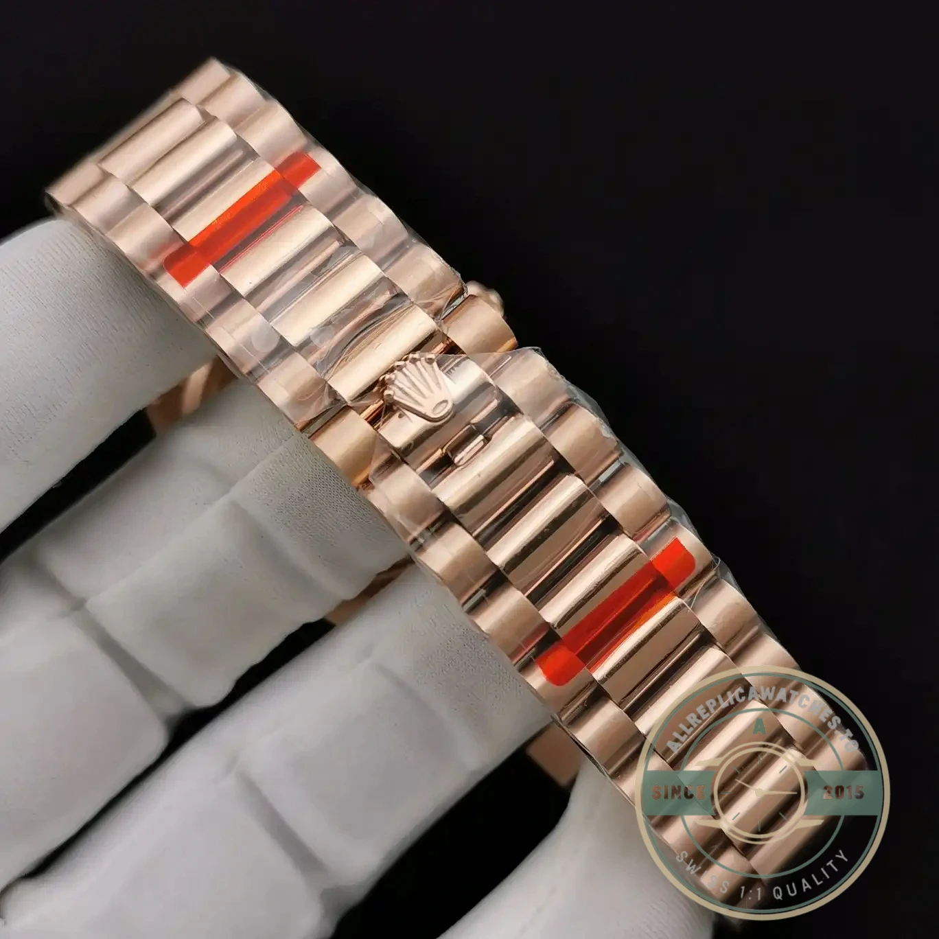 Superclone Rolex Day-Date 128238 36mm White Dial Rose Gold - Luxury Replica Watch