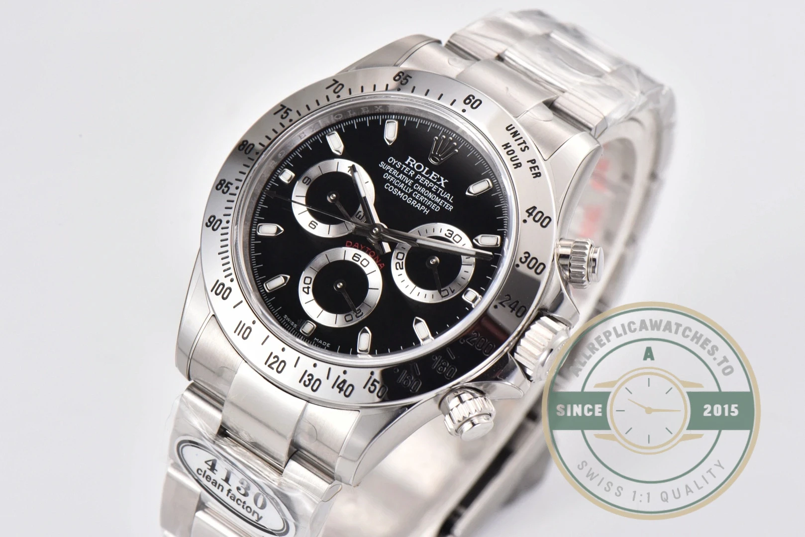 Superclone Rolex Daytona 116520-78590 40mm Black - Factory Super Clone Watch