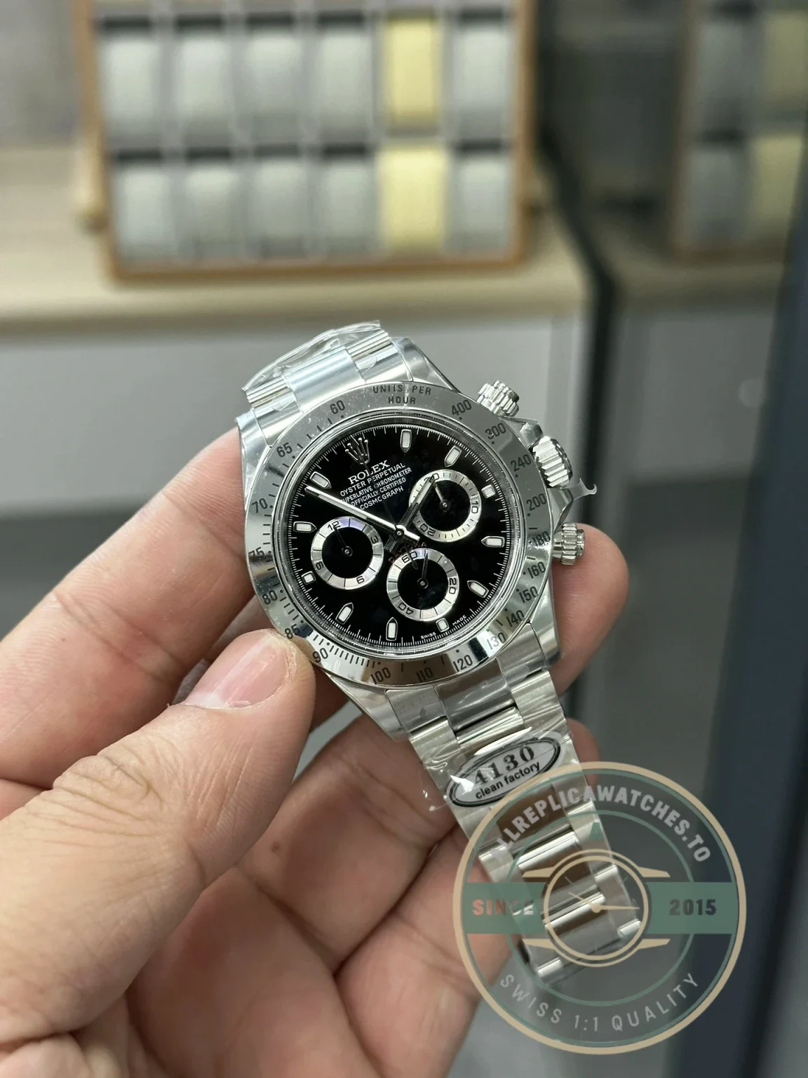 Superclone Rolex Daytona 116520-78590 40mm Black - Best Quality Replica Watch