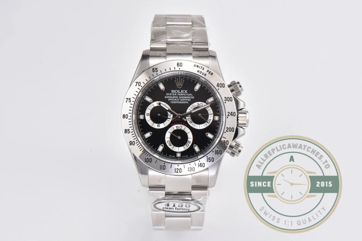 Superclone Rolex Daytona 116520-78590 40mm Black - Top-Tier Swiss Replica Watch
