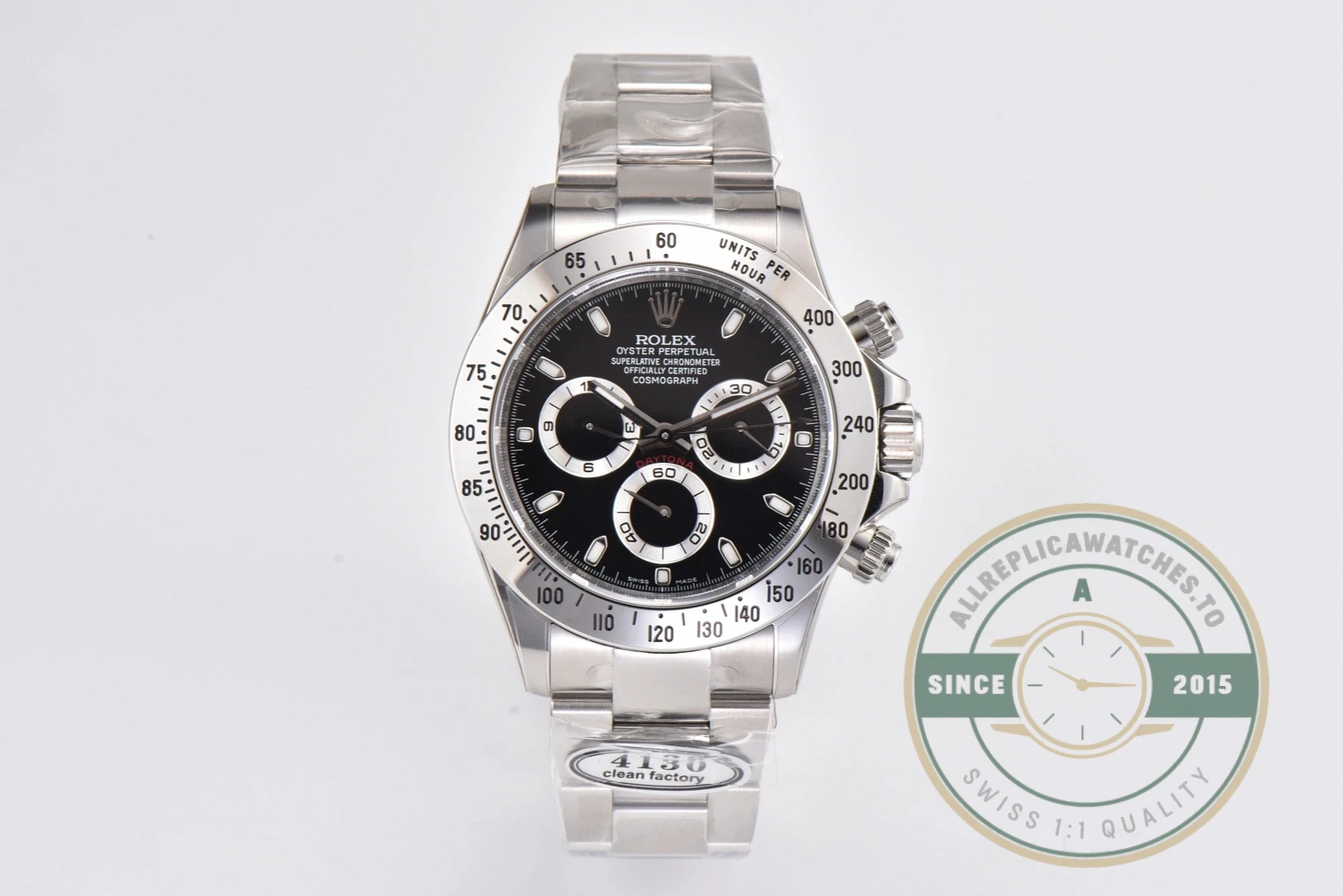 Superclone Rolex Daytona 116520-78590 40mm Black - Top-Tier Swiss Replica Watch