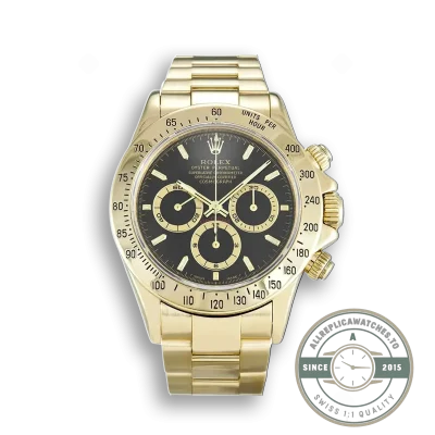 Superclone Rolex Daytona 16528 40mm Black Dial - Luxury Replica Watch