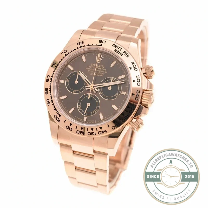 Superclone Rolex Daytona 40 mm 126505 Bright Chocolate Dial - Luxury Replica Watch