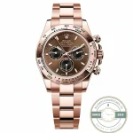 Superclone Rolex Daytona 40 mm 126505 Bright Chocolate Dial - Budget Luxury Replica Watch