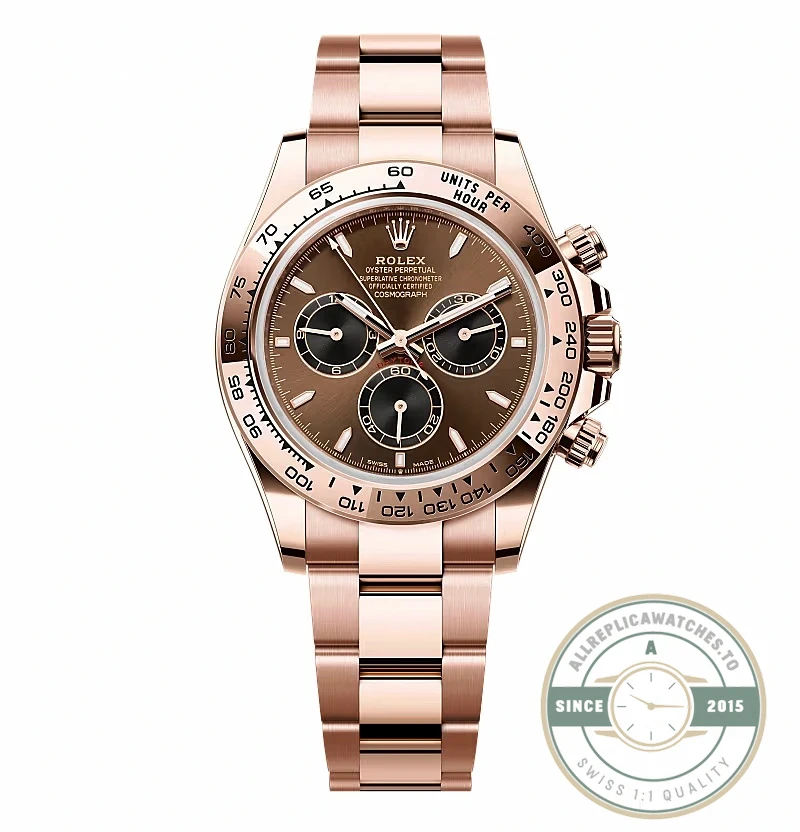 Superclone Rolex Daytona 40 mm 126505 Bright Chocolate Dial - Budget Luxury Replica Watch