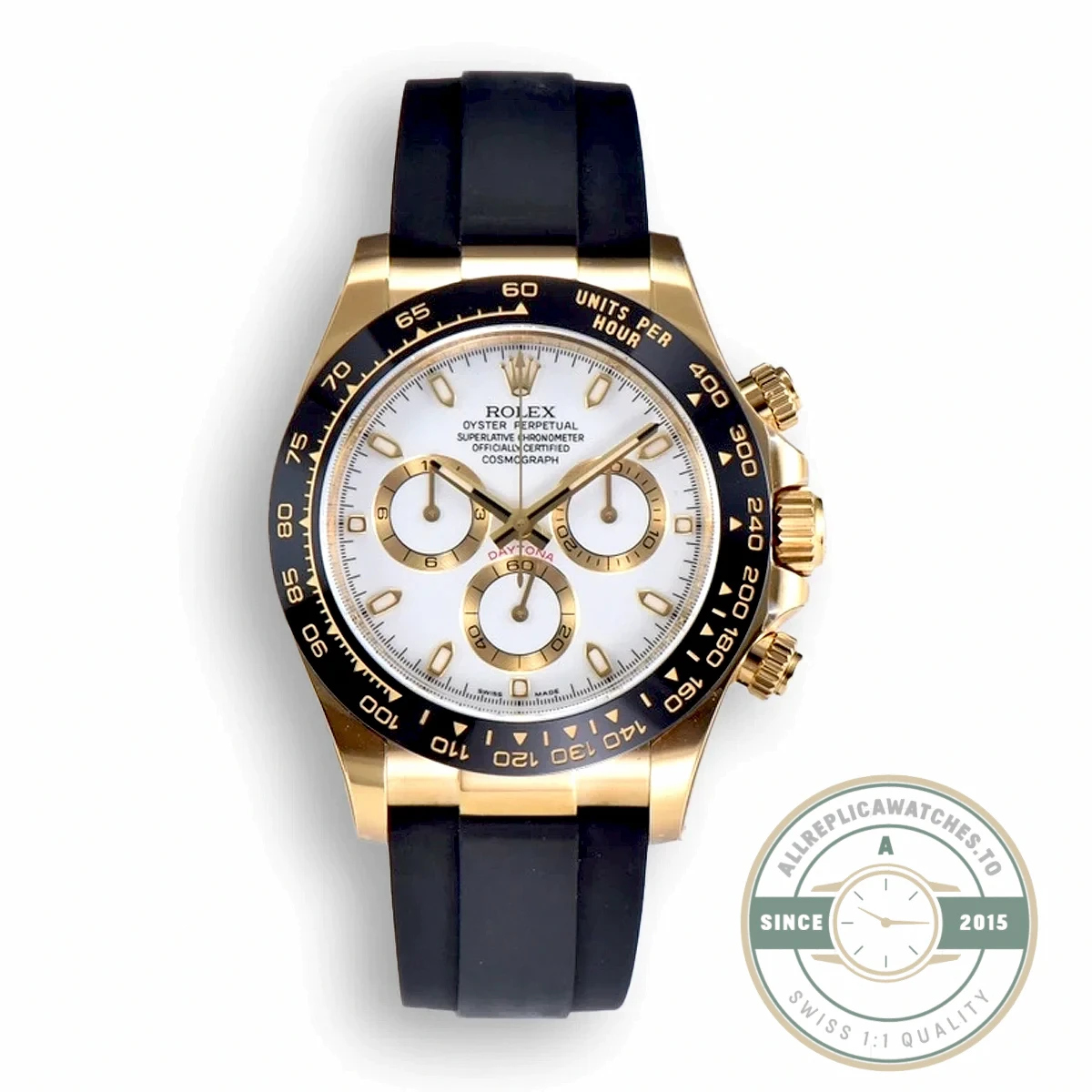 Superclone Rolex Daytona m116518ln-0041 - 1:1 Swiss Replica Watch