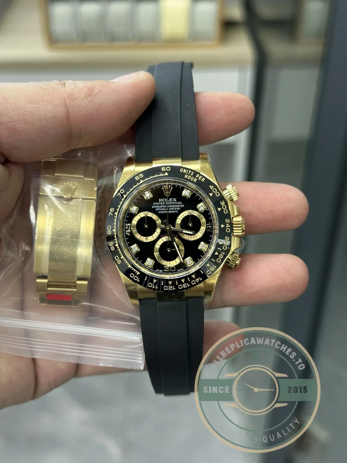 Superclone Rolex Daytona m116518ln-0078 40mm - Best Quality Replica Watch