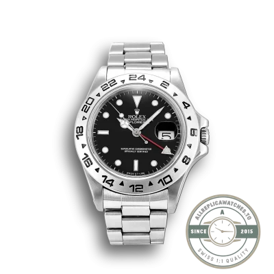 Superclone Rolex Explorer 40mm Dial Black 16550 - Affordable Super Clone Watch