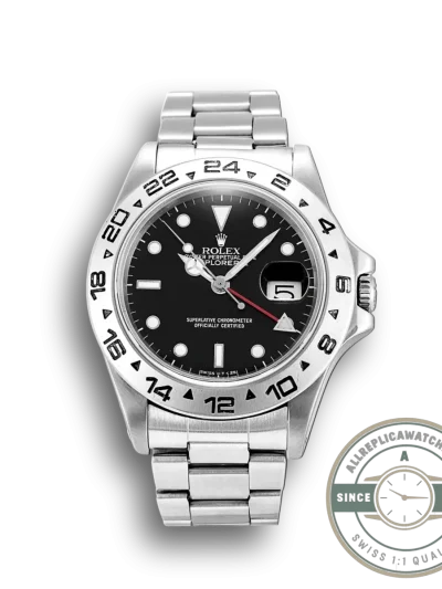Superclone Rolex Explorer 40mm Dial Black 16550 - Affordable Super Clone Watch