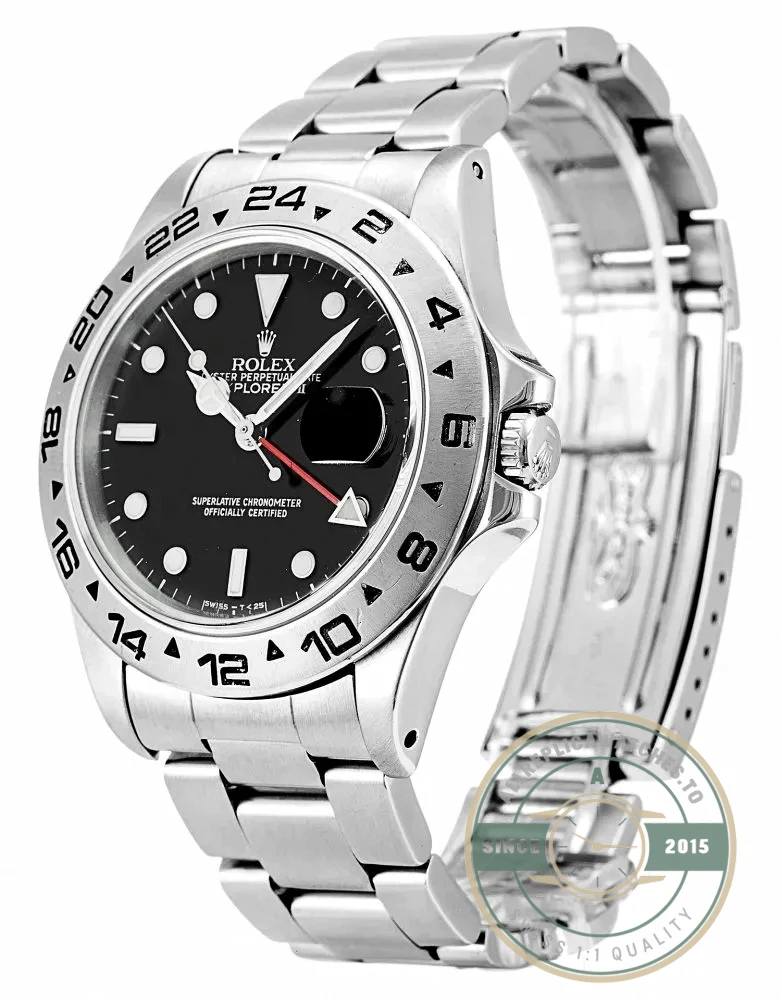Superclone Rolex Explorer 40mm Dial Black 16550 - Swiss Movement Replica Watch