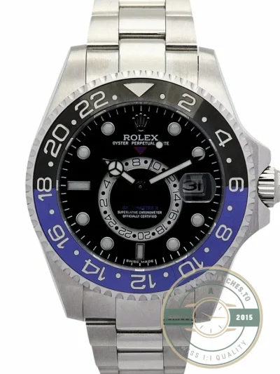 Superclone Rolex GMT-Master 40mm Dial Black 16720 - Luxury Replica Watch