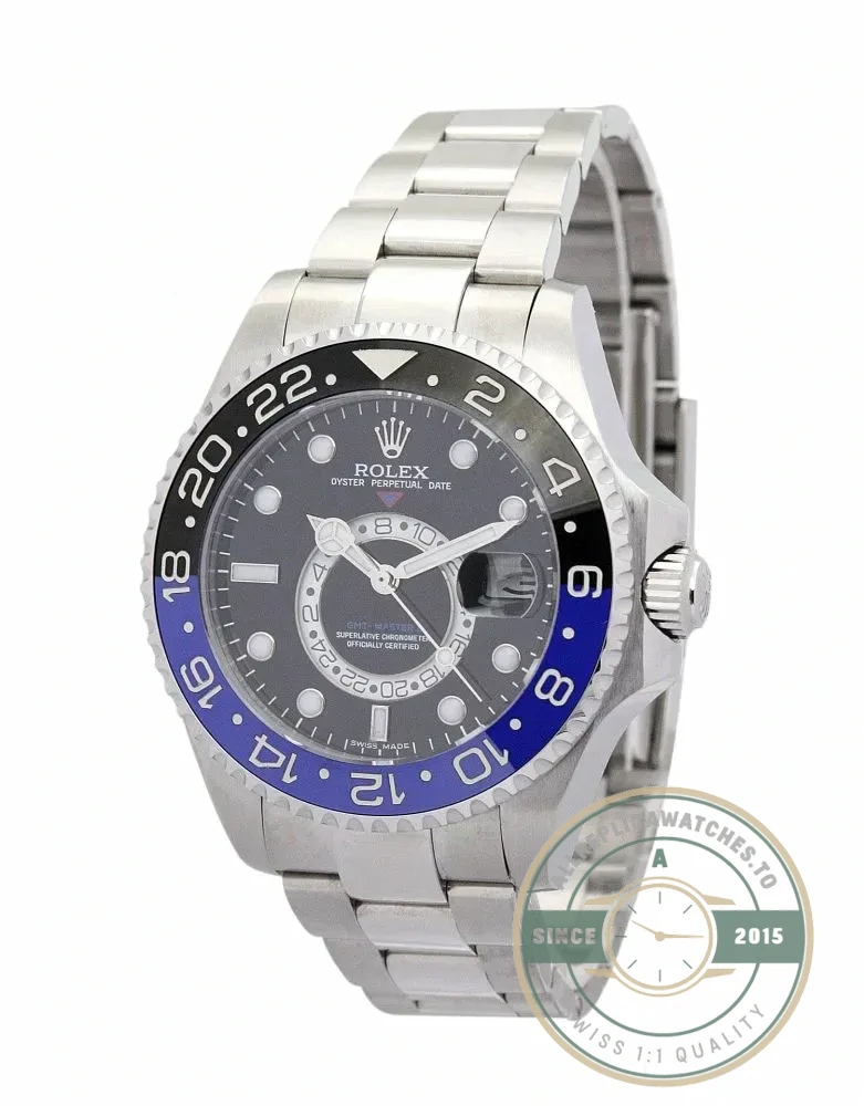 Superclone Rolex GMT-Master 40mm Dial Black 16720 - Affordable Luxury Replica Timepiece