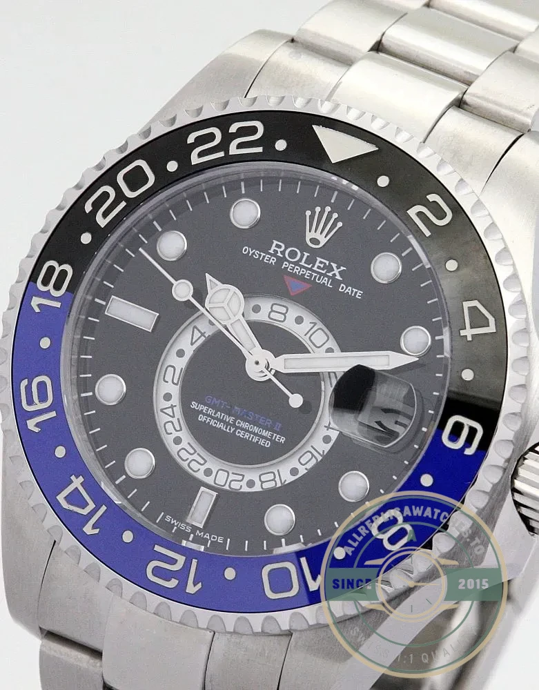 Superclone Rolex GMT-Master 40mm Dial Black 16720 - Affordable Super Clone Watch