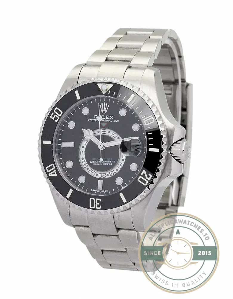 Superclone Rolex GMT-Master Dial Black 40mm 16720 - Affordable Super Clone Watch