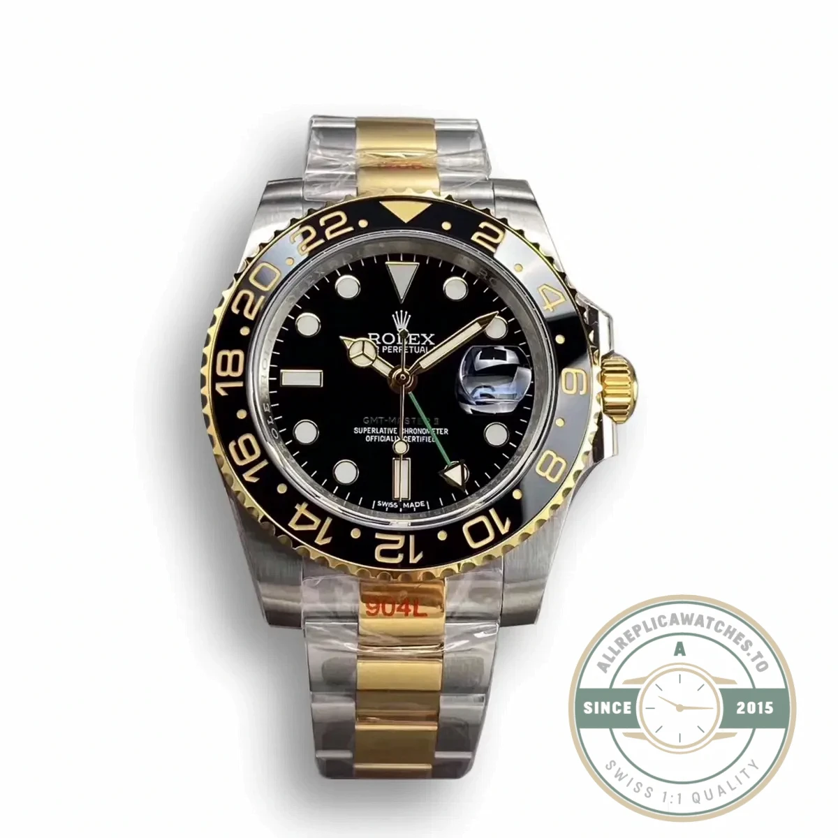 Superclone Rolex GMT-Master II 40mm Dial Black 126710BLRO-0001 - Swiss-Made Clone Watch