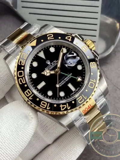 Superclone Rolex GMT-Master II 40mm Dial Black 126710BLRO-0001 - Affordable Luxury Replica Timepiece