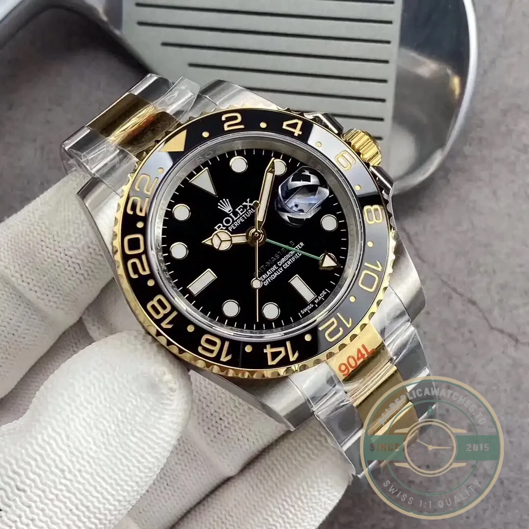Superclone Rolex GMT-Master II 40mm Dial Black 126710BLRO-0001 - Affordable Luxury Replica Timepiece