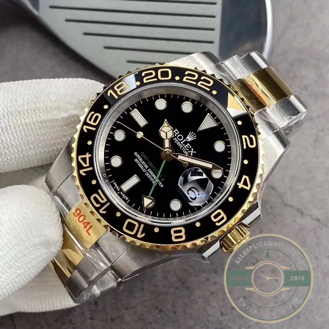 Superclone Rolex GMT-Master II 40mm Dial Black 126710BLRO-0001 - High-Grade Replica Watch