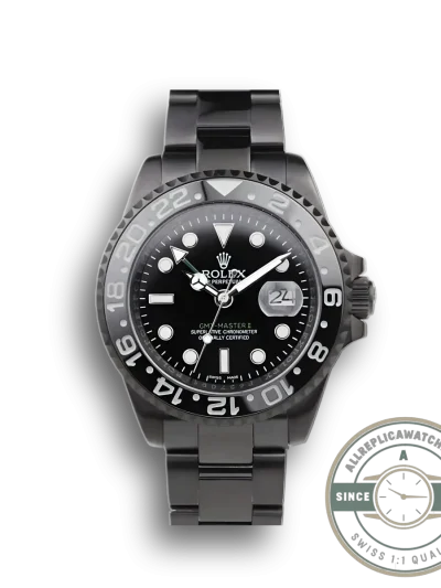 Superclone Rolex GMT-Master II 41mm Dial Black SC016829 - Affordable Super Clone Watch