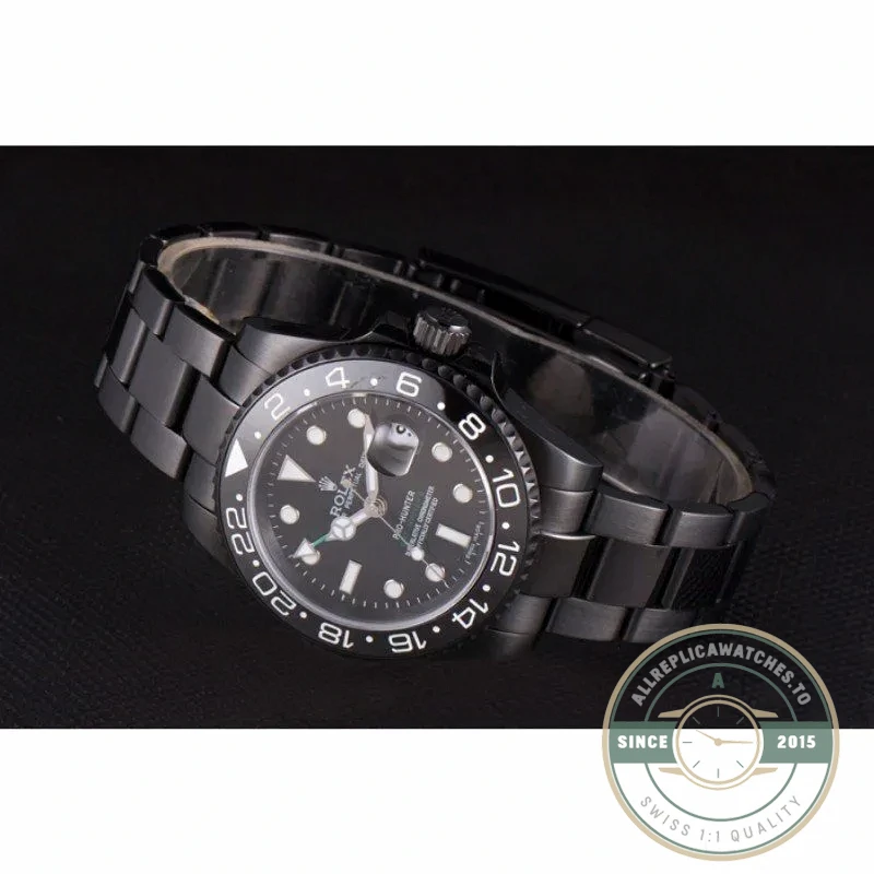 Superclone Rolex GMT-Master II 41mm Dial Black SC016829 - Budget Luxury Replica Watch