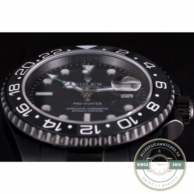 Superclone Rolex GMT-Master II 41mm Dial Black SC016829 - Premium Super Clone Watch