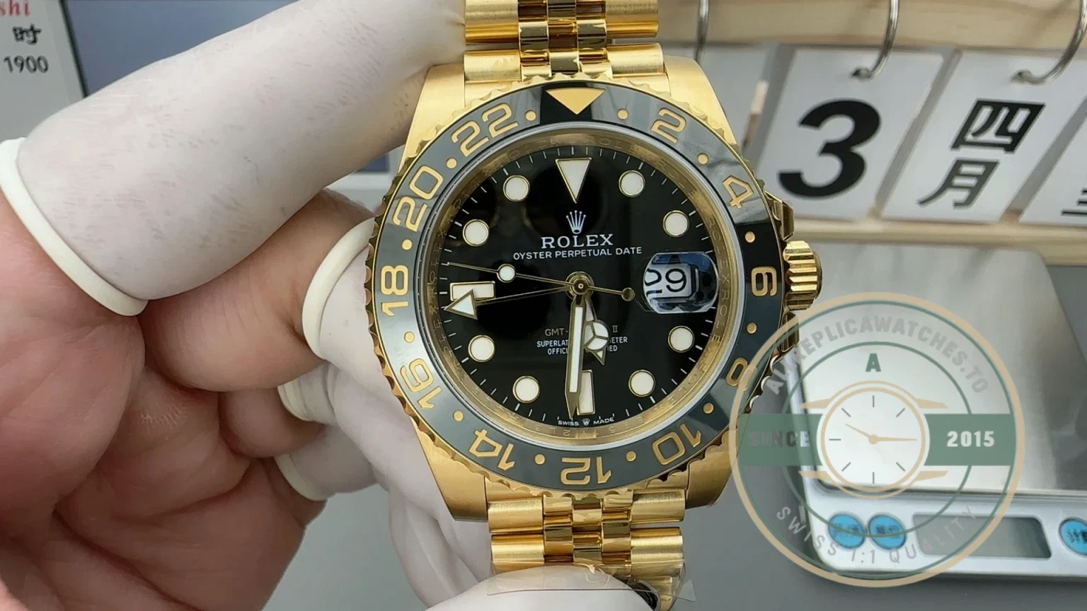 Superclone Rolex Greenwich II series M126718GRNR-0001 40mm - 1:1 Swiss Replica Watch