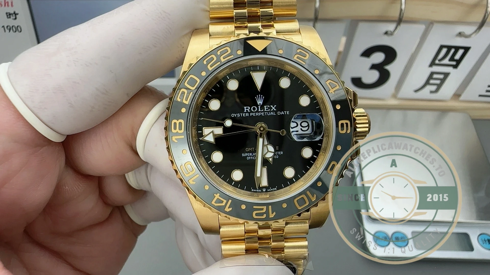 Superclone Rolex Greenwich II series M126718GRNR-0001 40mm - 1:1 Swiss Replica Watch